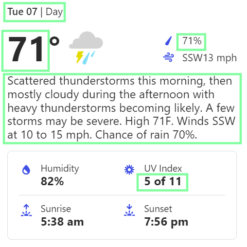 weather-element